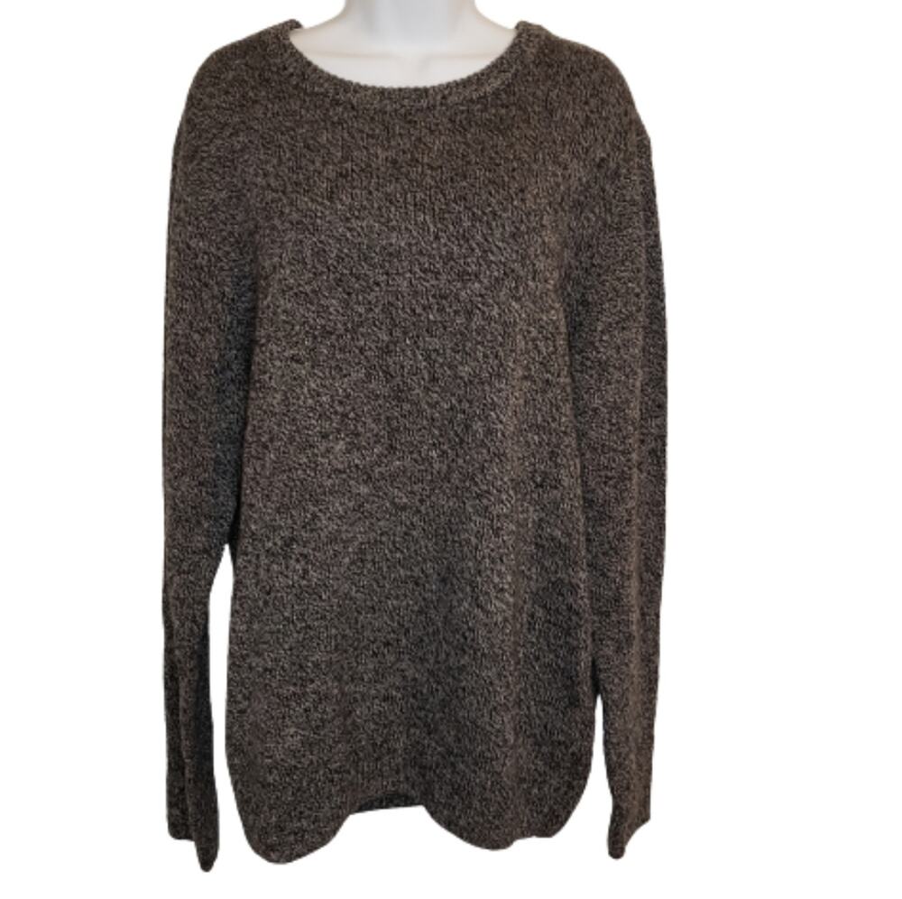 Sonoma Marled Gray Crew Pullover NWT